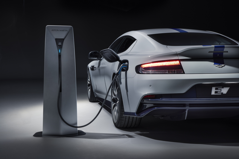 Illustration for article titled The 2020 Aston Martin Rapide E All-Electric Sedan Is Here with 600 HP